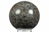 Fluorescent Polished Sodalite-Syenite Sphere - China #319422-2